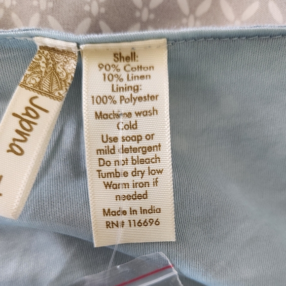 New Large Japna Baby Blue Polka Dot Mini Dress - Picture 7 of 9